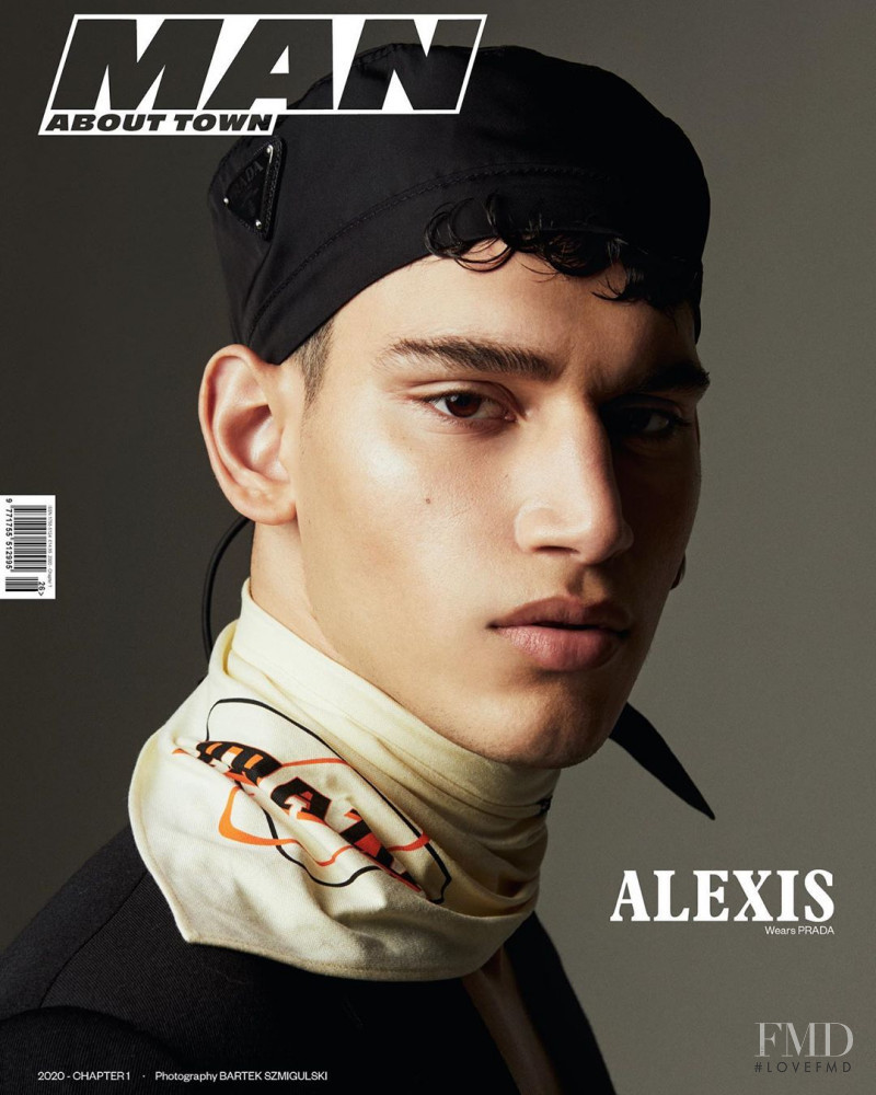 Alexis Chaparro featured on the Man About Town cover from April 2020