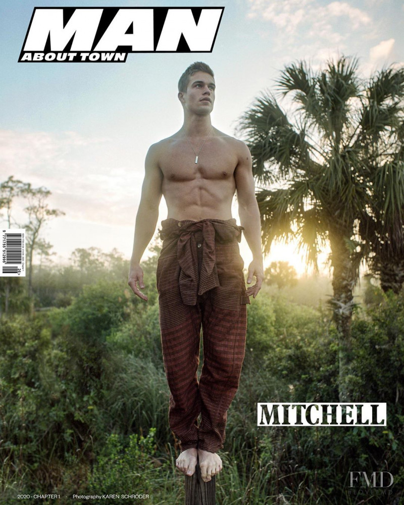 Mitchell Slaggert featured on the Man About Town cover from April 2020