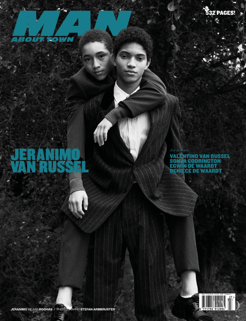Jeranimo van Russel featured on the Man About Town cover from November 2020