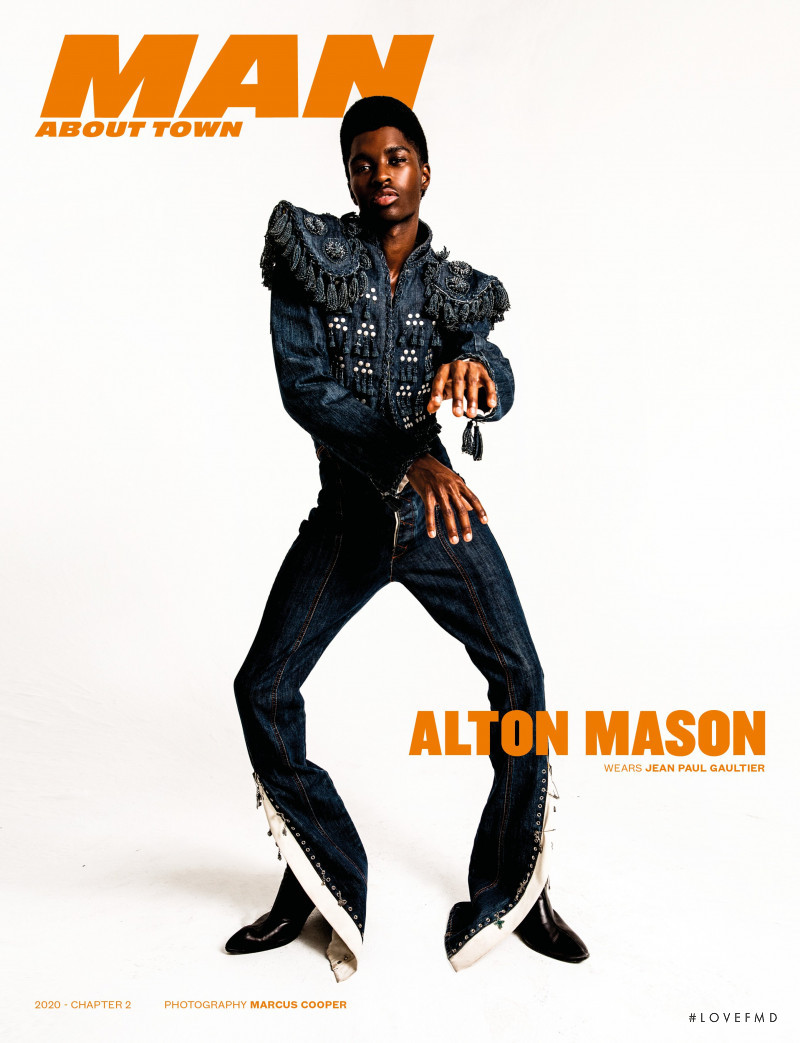 Alton Mason featured on the Man About Town cover from November 2020