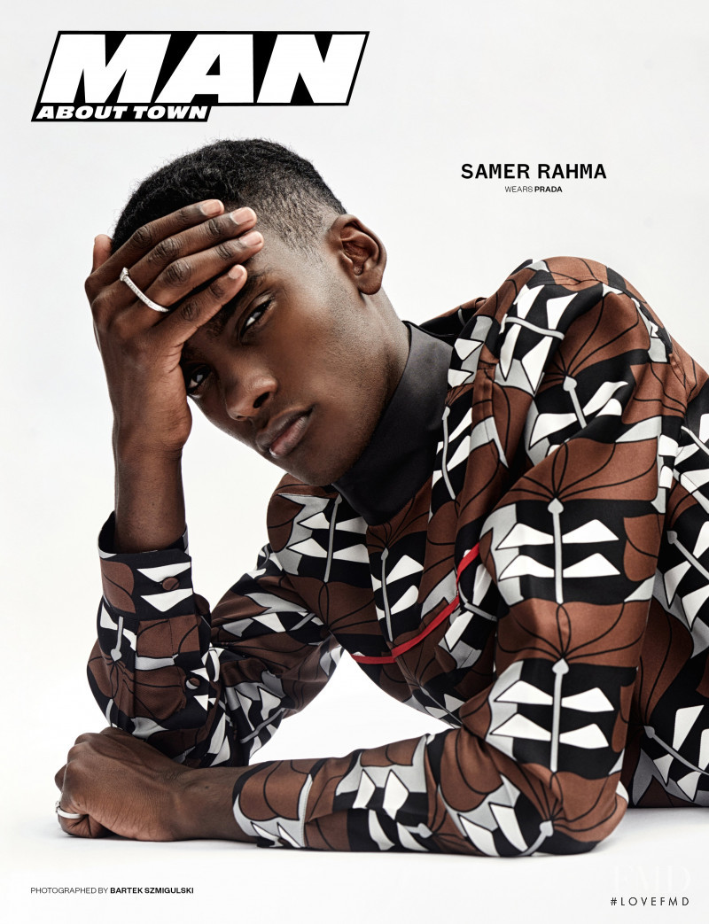 Samer Rahma featured on the Man About Town cover from November 2020