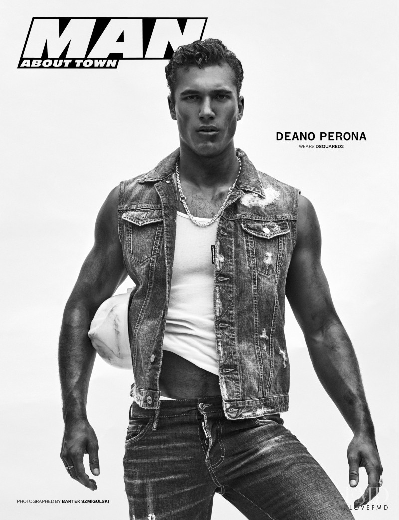 Deano Perona featured on the Man About Town cover from November 2020