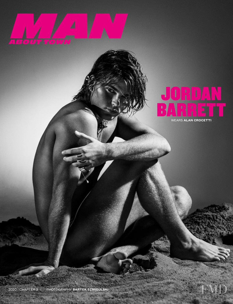 Jordan Barrett featured on the Man About Town cover from November 2020