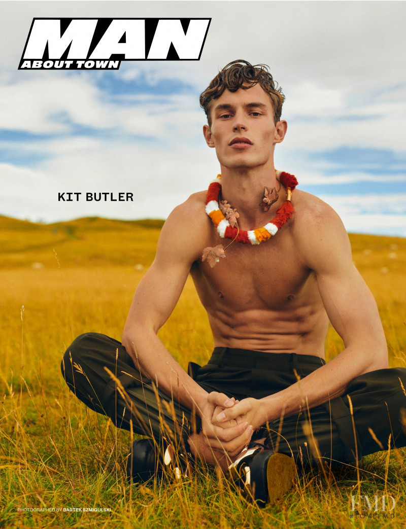 Kit Butler featured on the Man About Town cover from November 2020