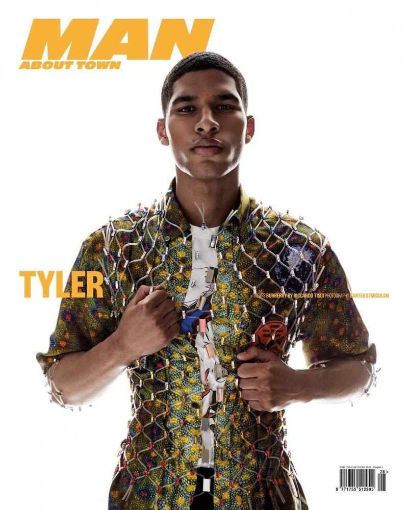 Tyler Andre Forbes featured on the Man About Town cover from March 2021