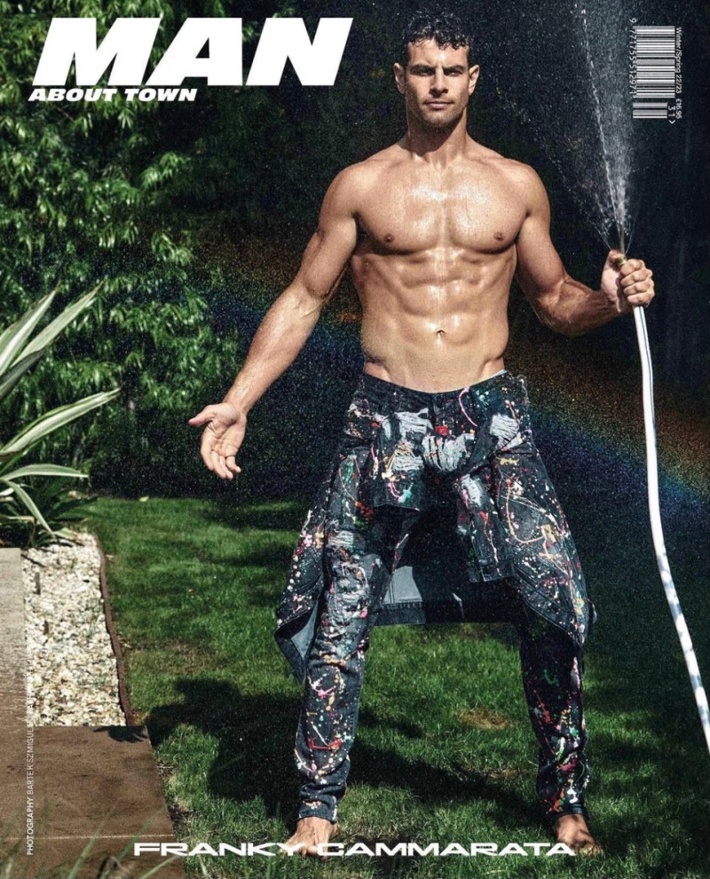 Frankie Cammarata featured on the Man About Town cover from December 2022