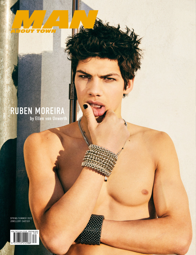 Ruben Moreira featured on the Man About Town cover from March 2022