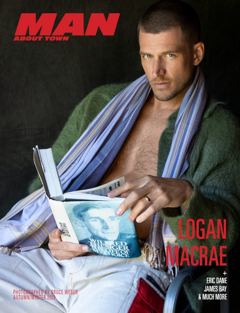 Logan Macrae featured on the Man About Town cover from September 2022