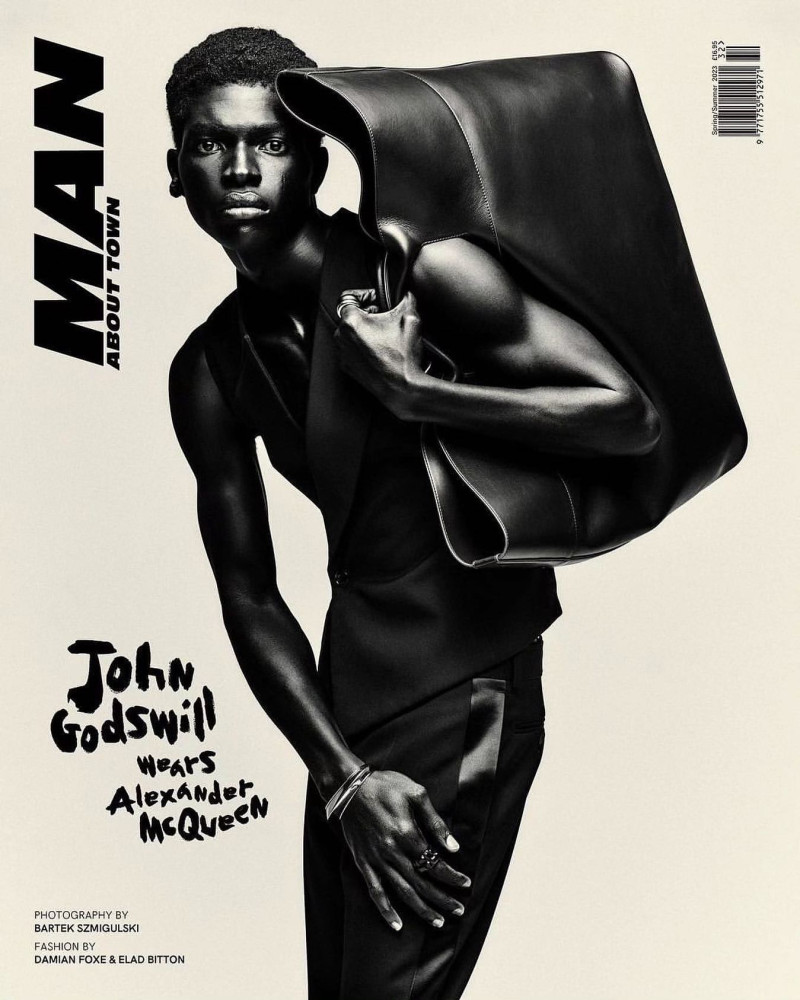 John Godswill featured on the Man About Town cover from March 2024