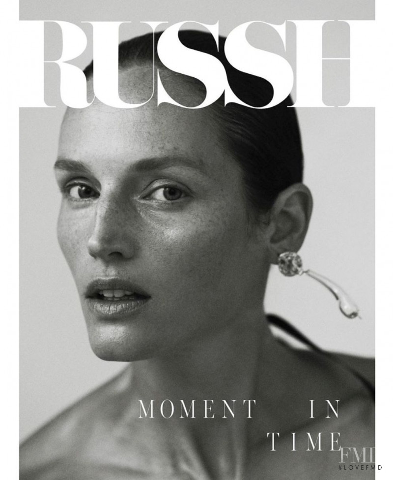 Vivien Solari featured on the Russh cover from December 2019