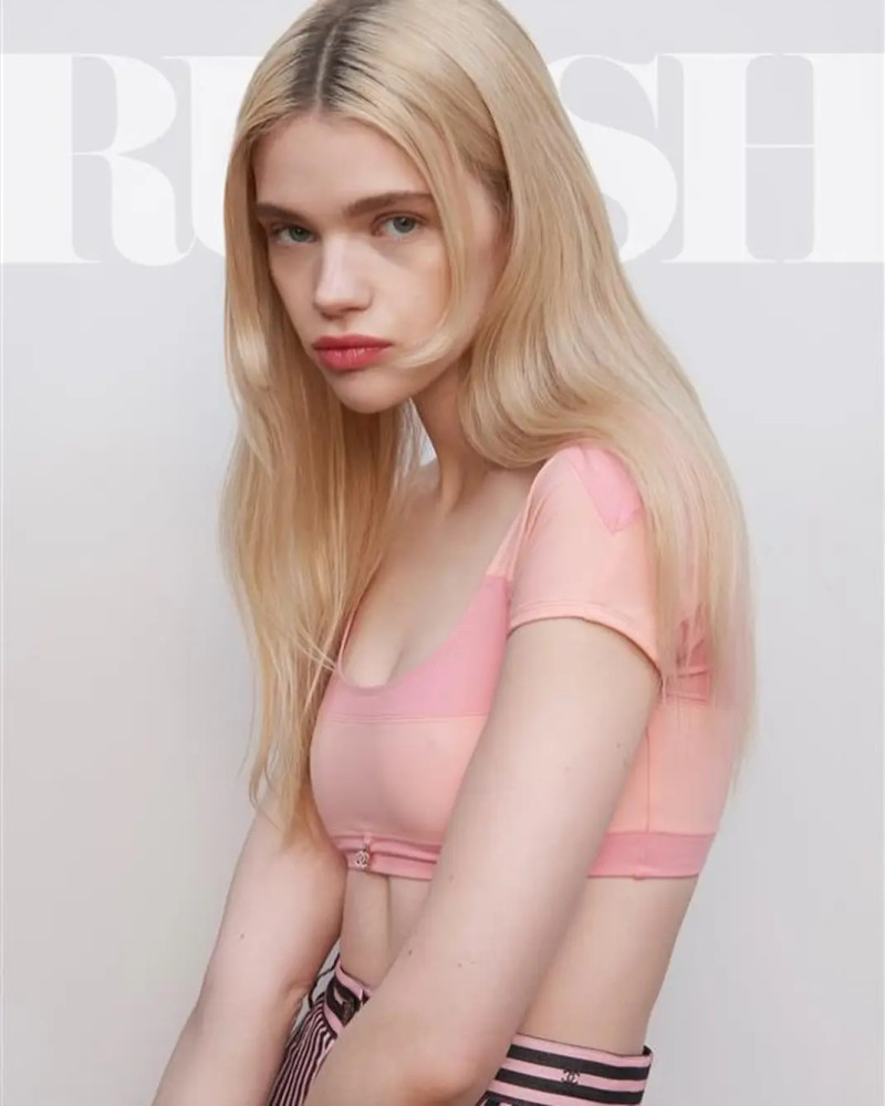 Stella Lucia featured on the Russh cover from April 2024