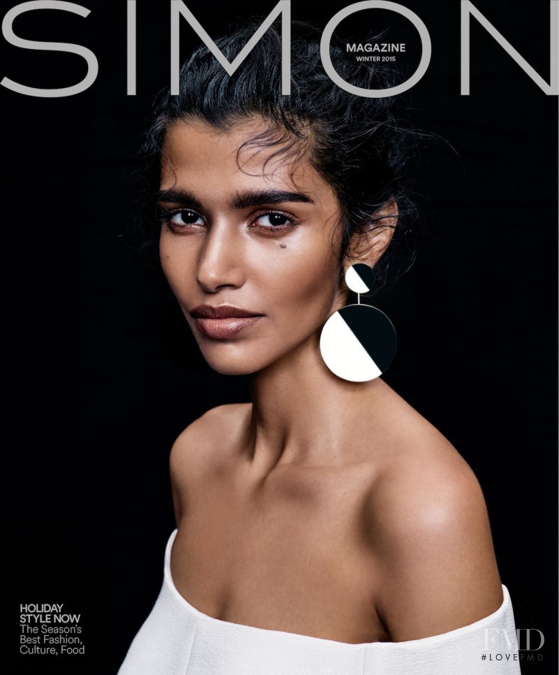 Pooja Mor featured on the Simon cover from December 2015