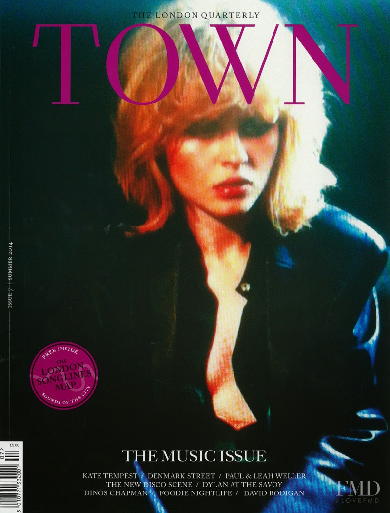 Beth Donaghy featured on the Town - The London Quarterly cover from May 2014