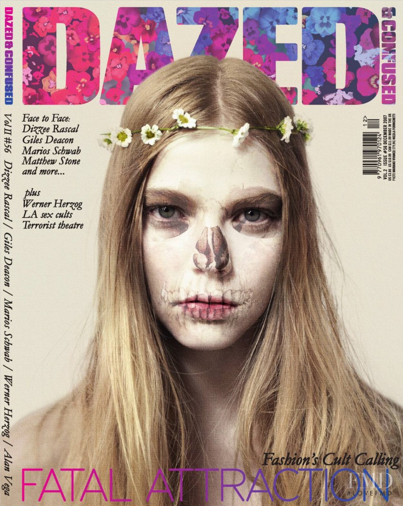 featured on the Dazed & Confused cover from December 2007