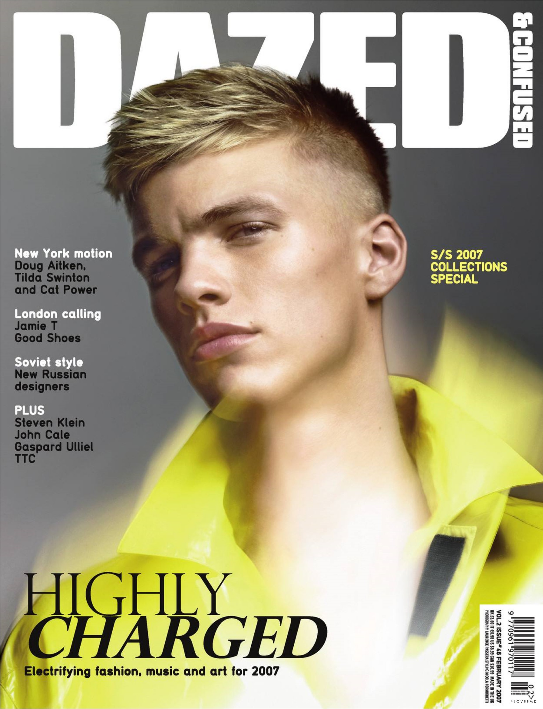 Cover of Dazed & Confused , February 2007 (ID:4628)| Magazines | The FMD