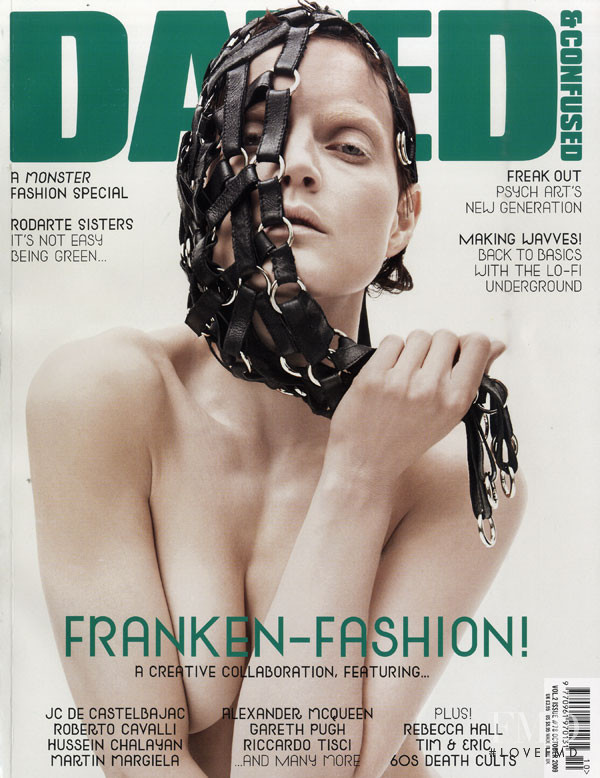 Guinevere van Seenus featured on the Dazed & Confused cover from October 2009