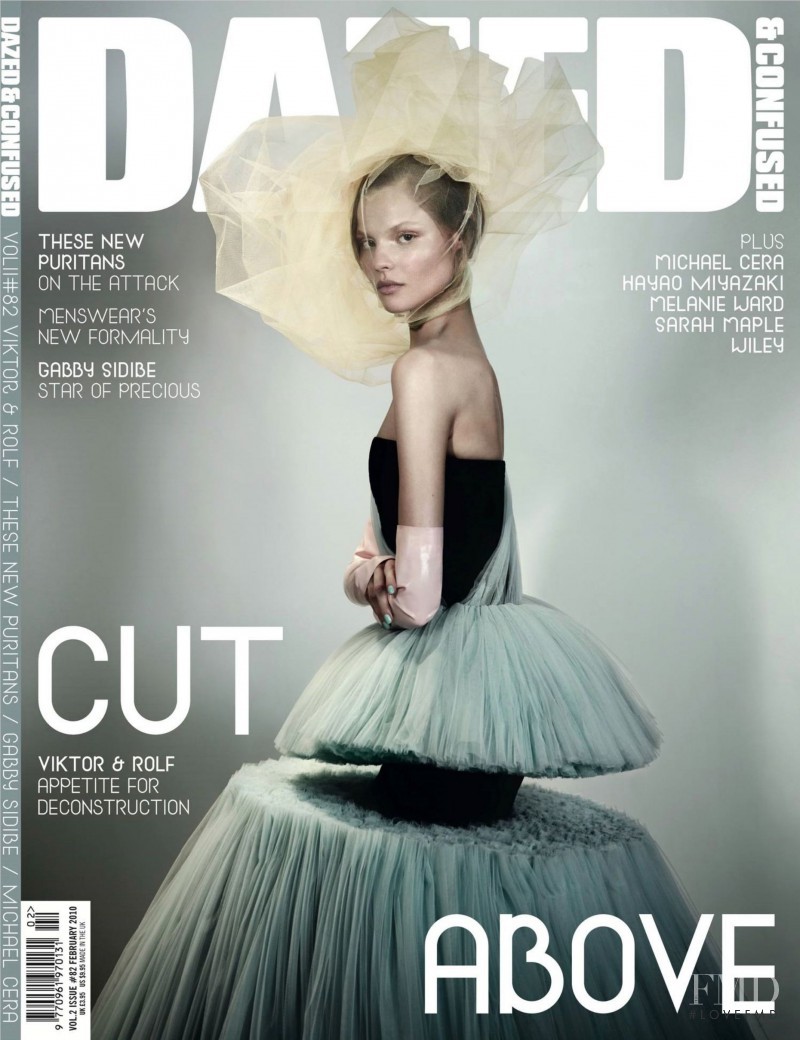Magdalena Frackowiak featured on the Dazed & Confused cover from February 2010