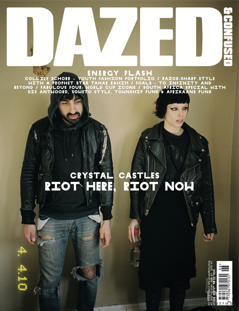  featured on the Dazed & Confused cover from June 2010