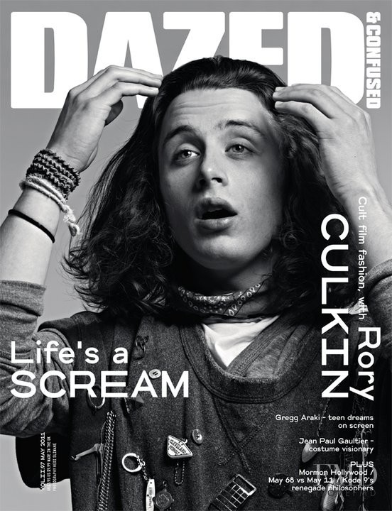  featured on the Dazed & Confused cover from May 2011