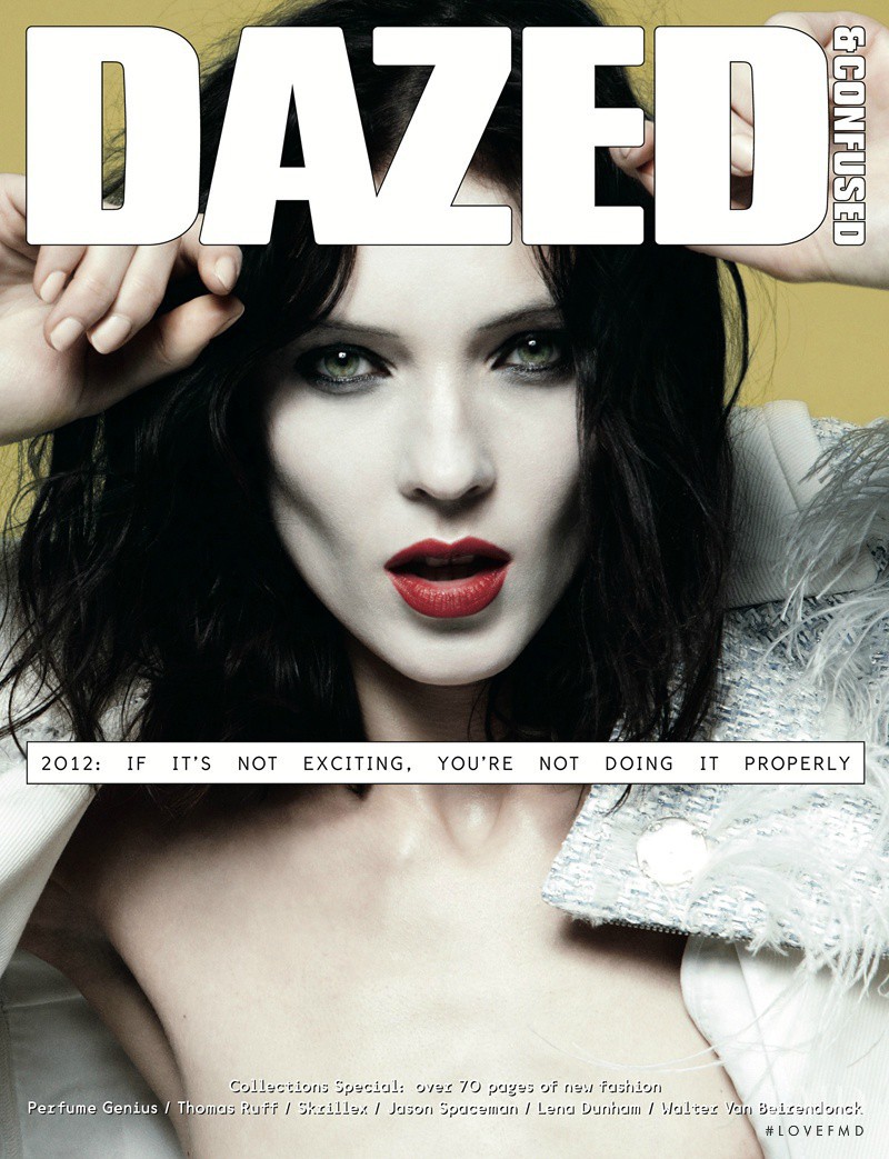 Kati Nescher featured on the Dazed & Confused cover from March 2012
