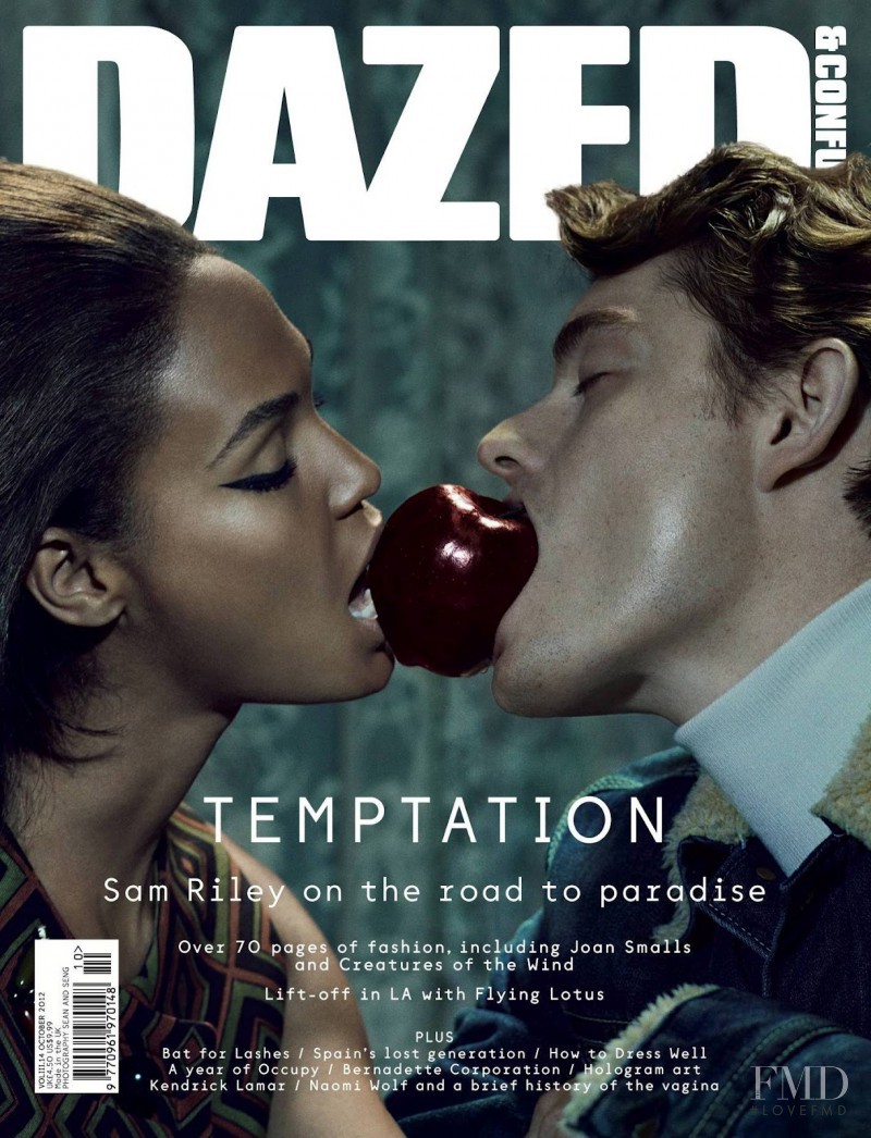 Joan Smalls featured on the Dazed & Confused cover from October 2012
