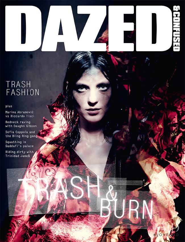 Kati Nescher featured on the Dazed & Confused cover from July 2013