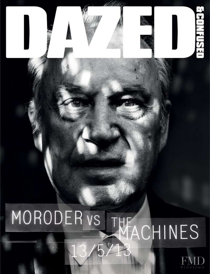 Giorgio Moroder featured on the Dazed & Confused cover from June 2013