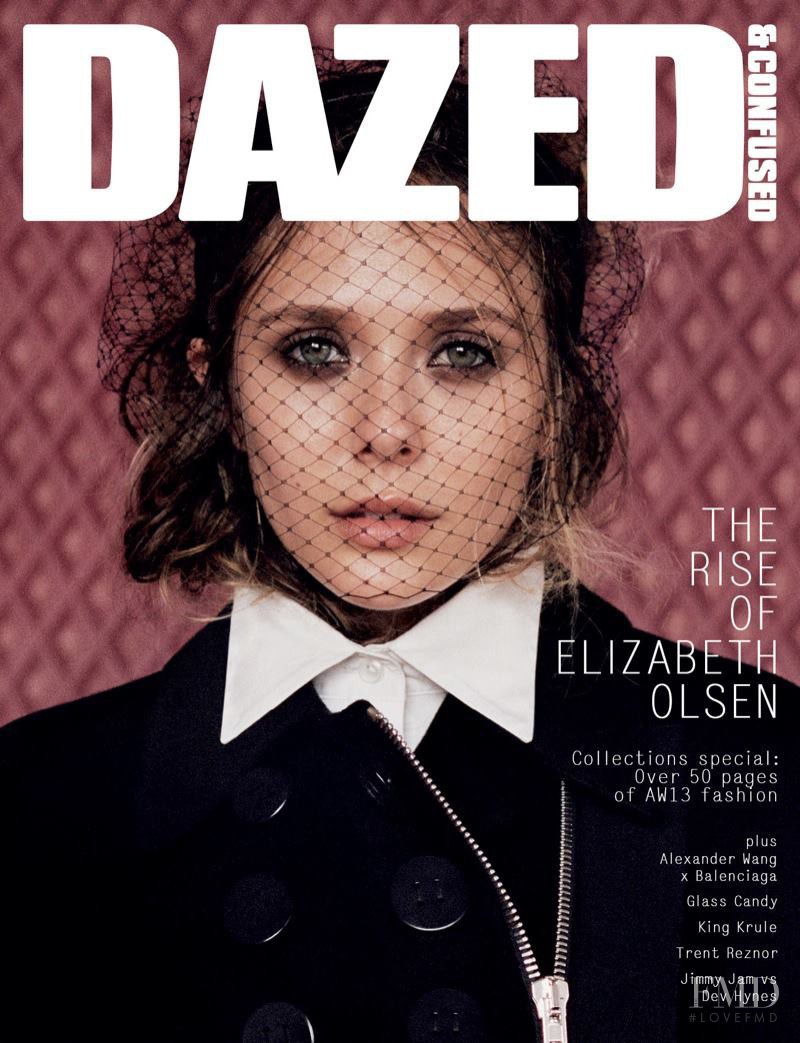 Elizabeth Olsen featured on the Dazed & Confused cover from September 2013