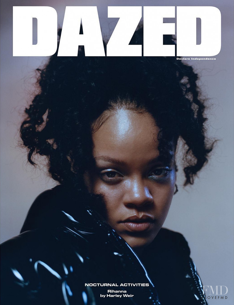 Rihanna featured on the Dazed & Confused cover from November 2017