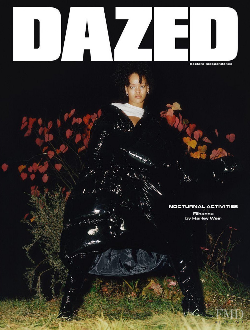 Rihanna featured on the Dazed & Confused cover from November 2017