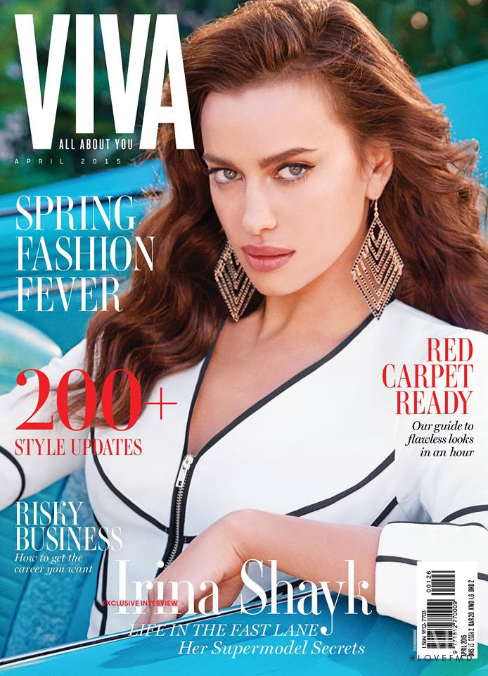Irina Shayk featured on the viva - New Zealand cover from April 2015