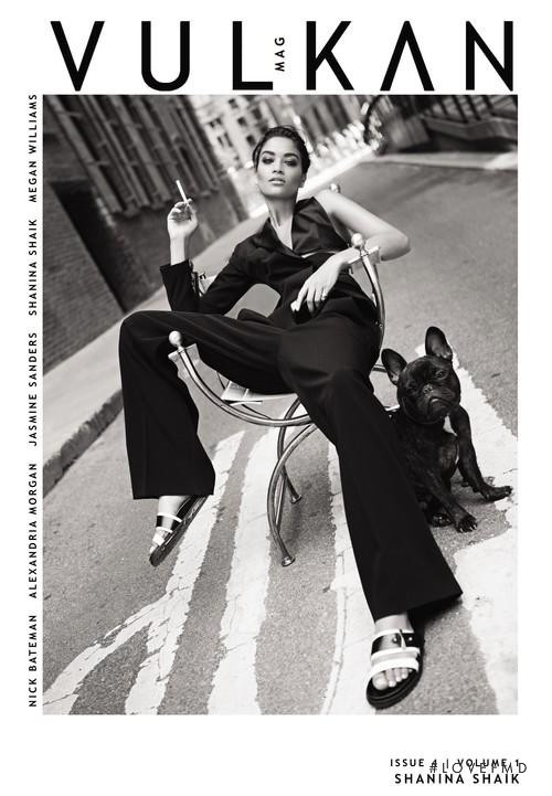 Shanina Shaik featured on the Vulkan cover from September 2015