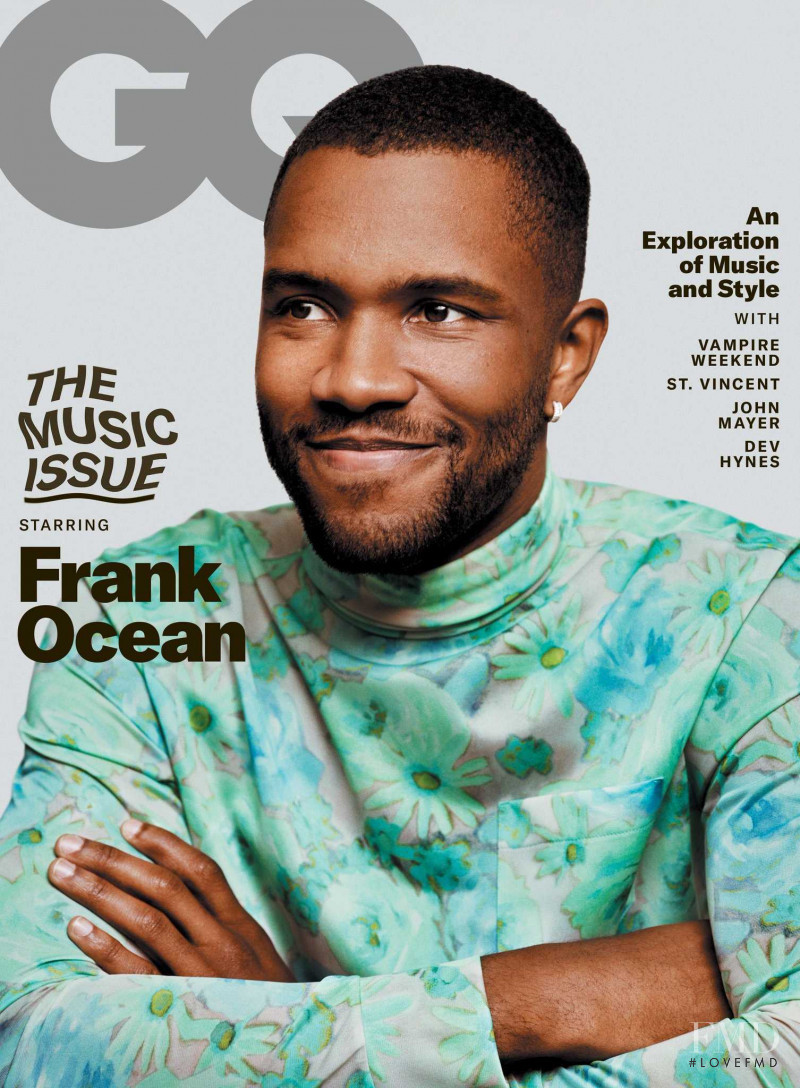 Frank Ocean featured on the GQ Style USA cover from February 2019