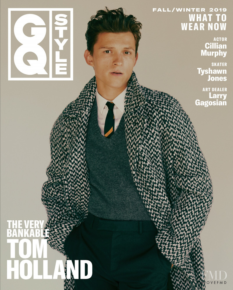 Tom Holland featured on the GQ Style USA cover from September 2019