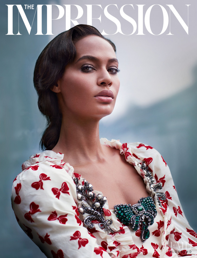 Joan Smalls featured on the The Impression cover from September 2017