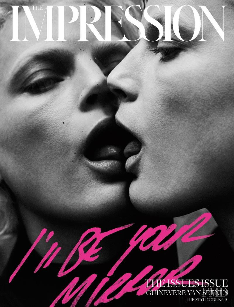 Guinevere van Seenus featured on the The Impression cover from February 2018