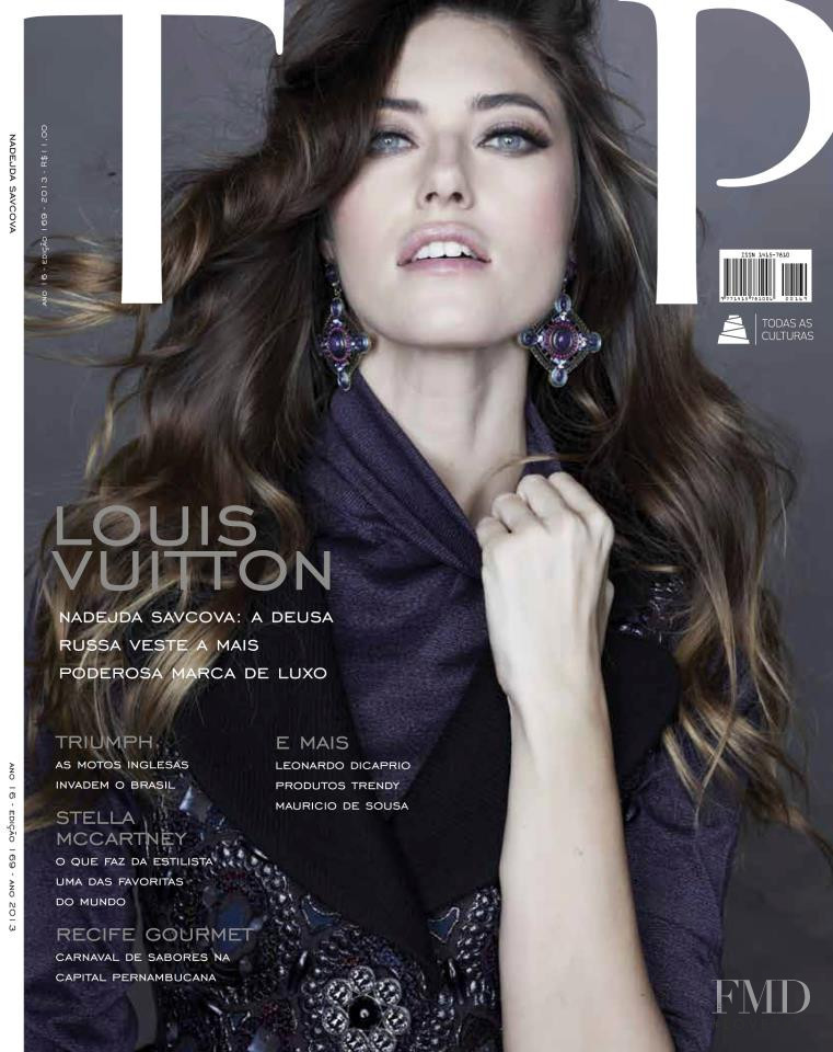 Nadejda Savcova featured on the TOP cover from January 2013