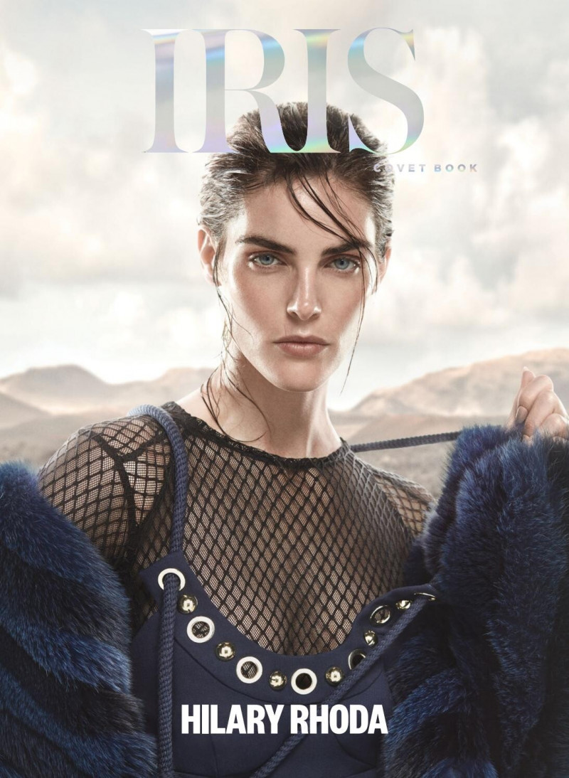 Hilary Rhoda featured on the Iris Covet Book cover from November 2016