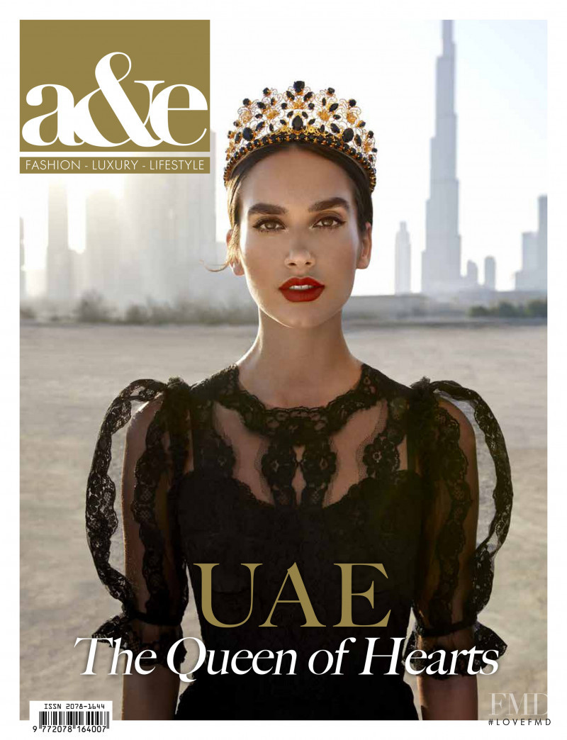 Andjela featured on the a&e cover from December 2017