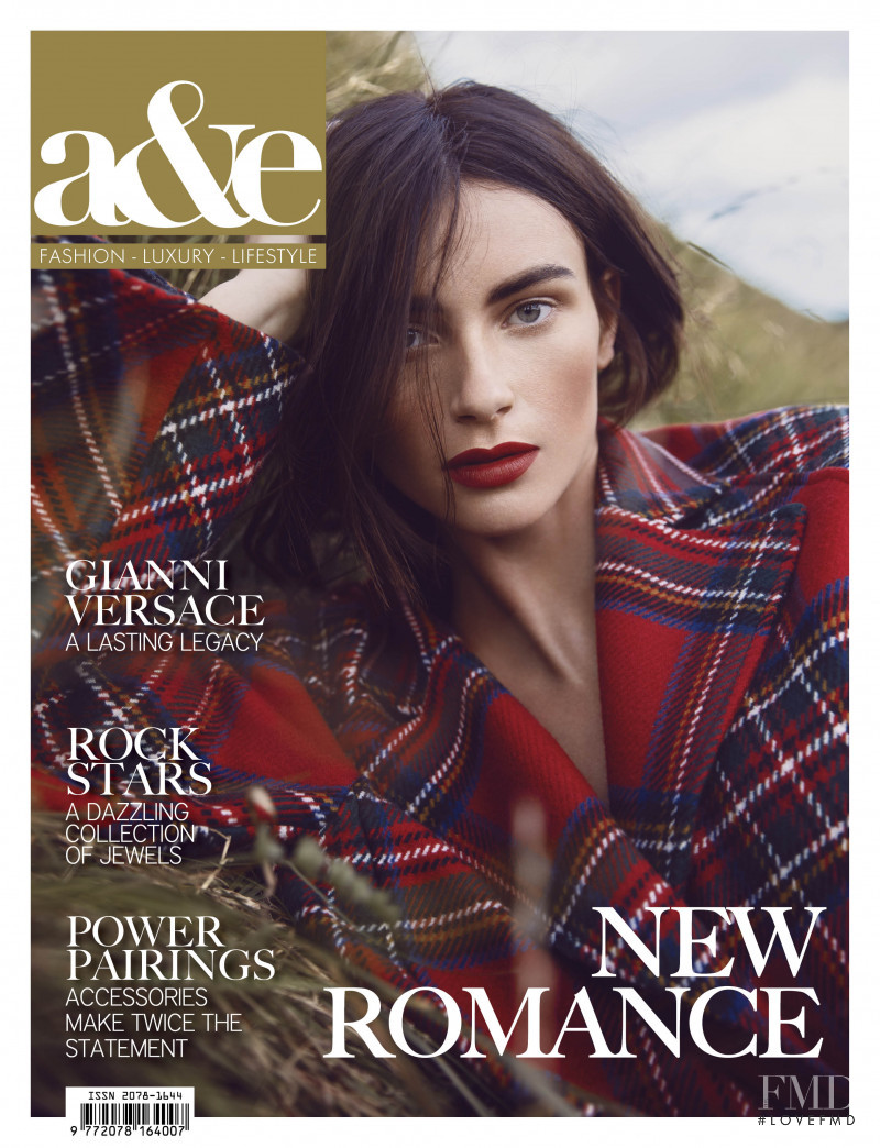 Lucy G. featured on the a&e cover from October 2017