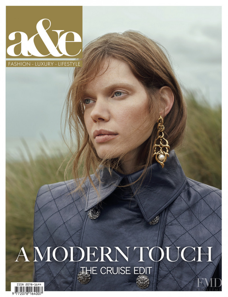 Veronika featured on the a&e cover from November 2019