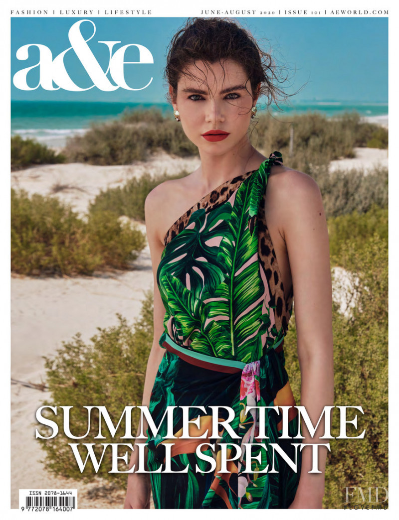 Viktoriya Maxim featured on the a&e cover from June 2020