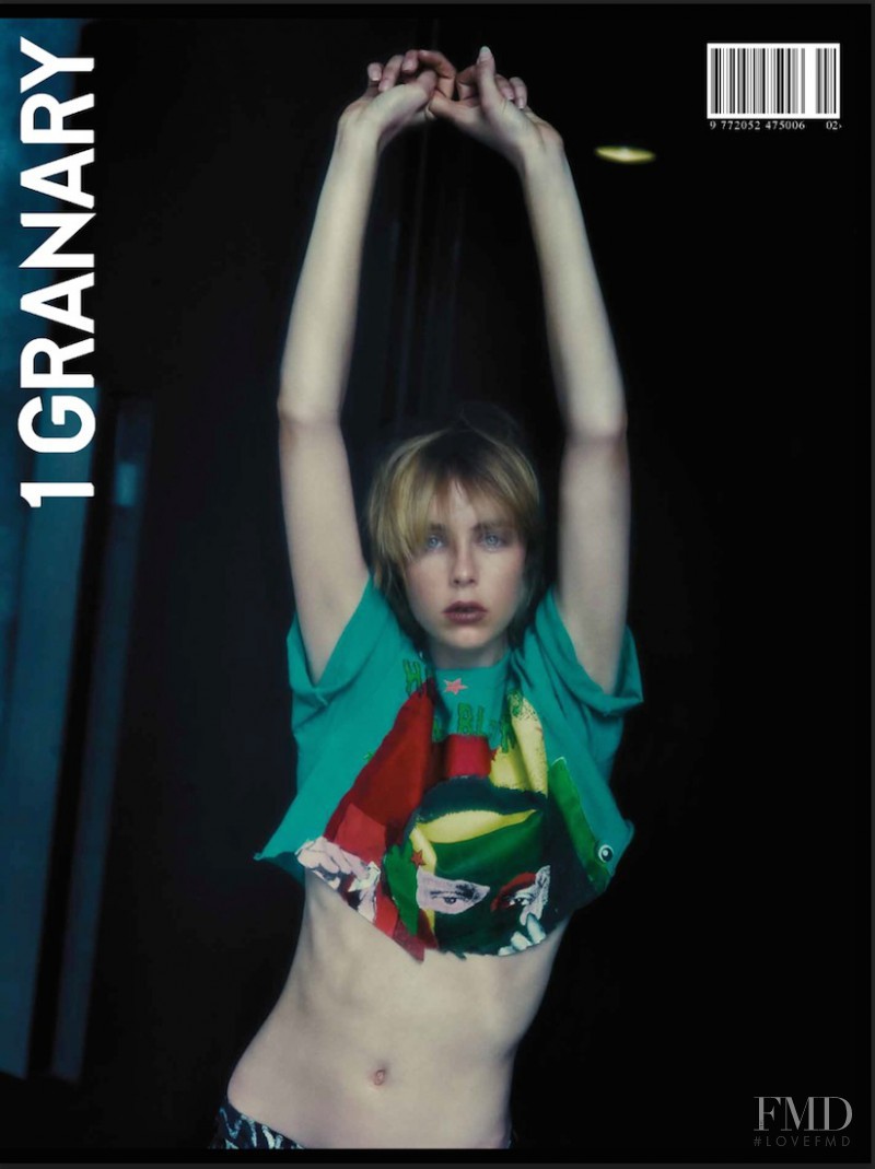 Edie Campbell featured on the 1 Granary cover from September 2015