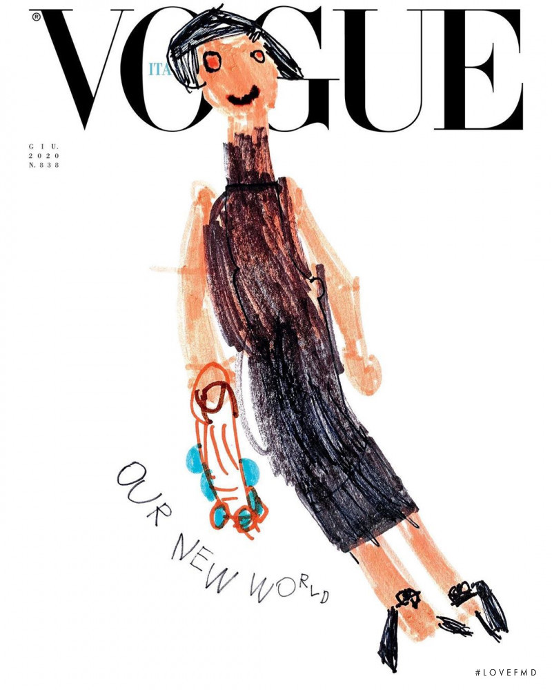  featured on the Vogue Italy cover from June 2020