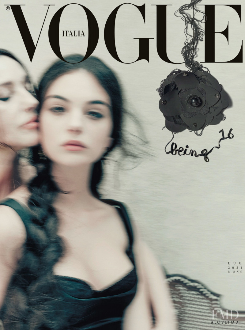 Monica Bellucci, Deva Cassel featured on the Vogue Italy cover from July 2021