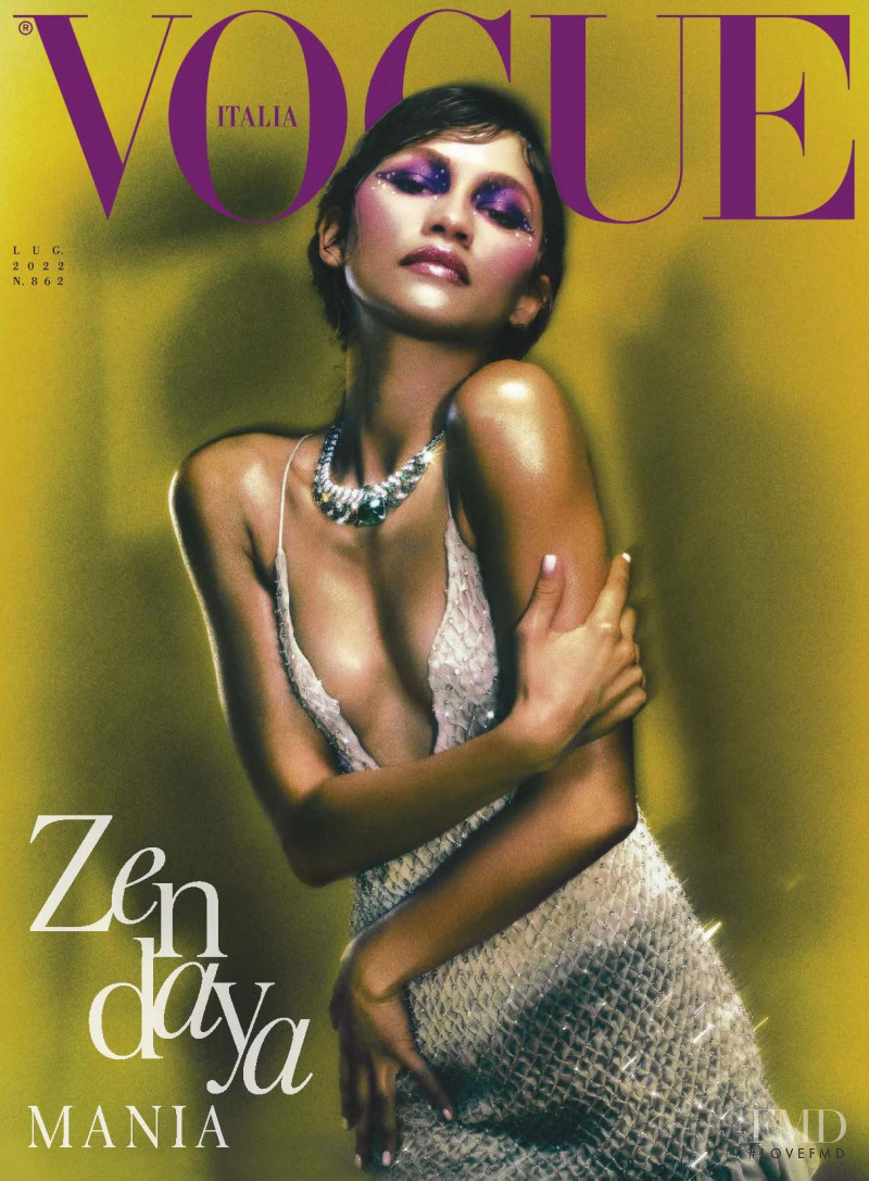  featured on the Vogue Italy cover from July 2022