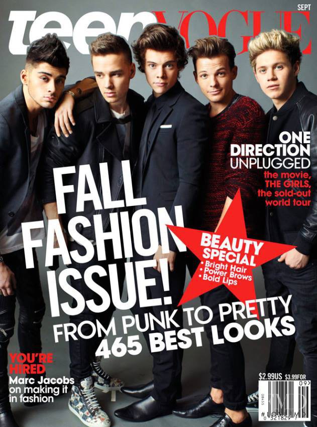  featured on the Teen Vogue USA cover from September 2013