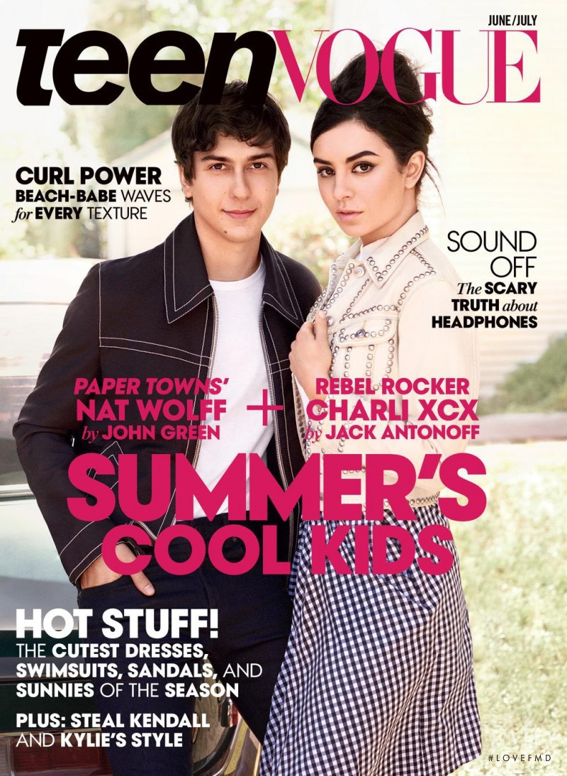  featured on the Teen Vogue USA cover from June 2015