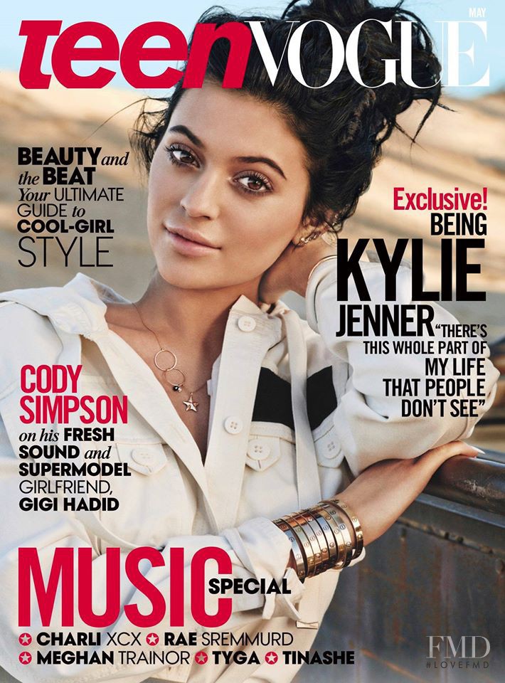  featured on the Teen Vogue USA cover from May 2015