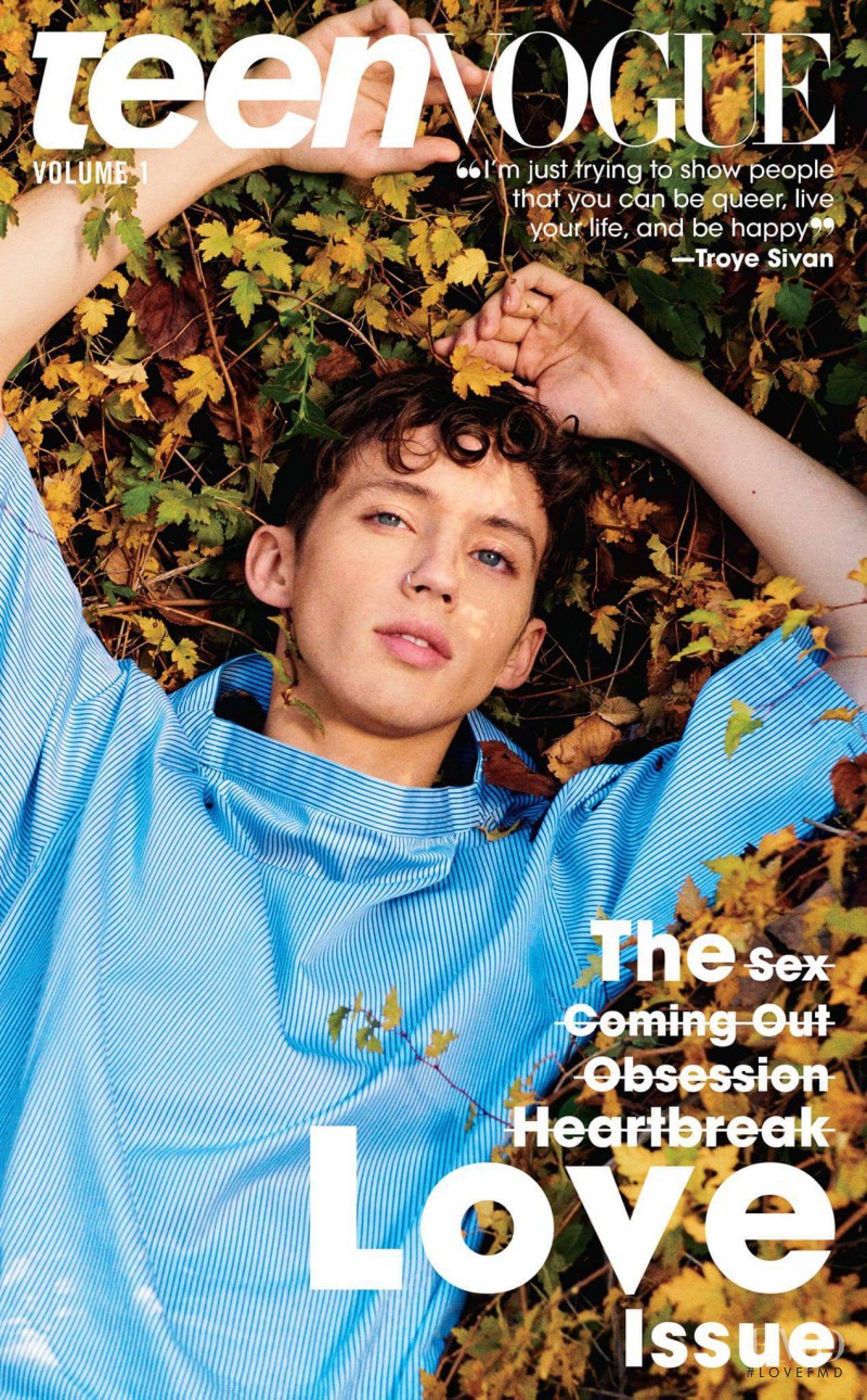  featured on the Teen Vogue USA cover from February 2017